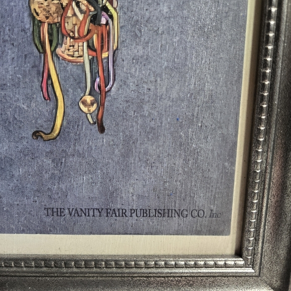 Framed Vanity Fair Magazine Cover of Oct 1913 Wall Art Art Deco Style 25 x 15.5" - Picture 4 of 9